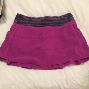 Lululemon tennis skort